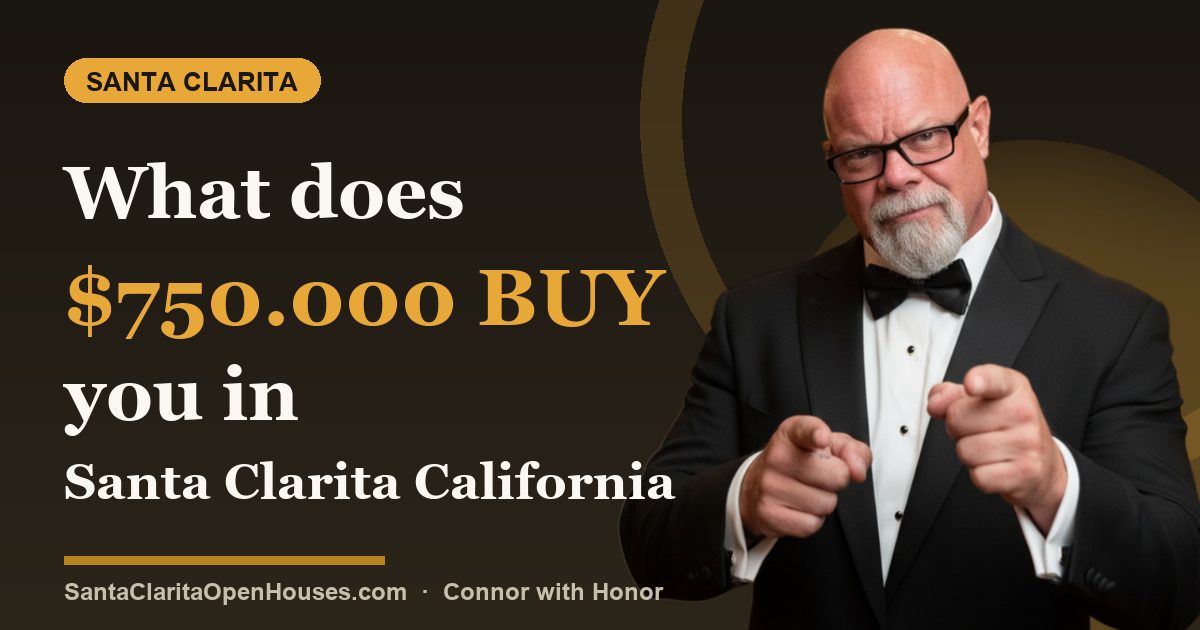 What does $750.000 buy you in Santa Clarita California in 2025