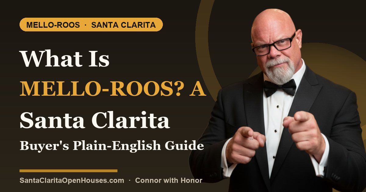What Is Mello-Roos? A Santa Clarita Buyer's Plain-English Guide