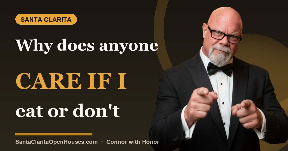 Why does anyone care if I eat or don't eat or drink or don't drink?
