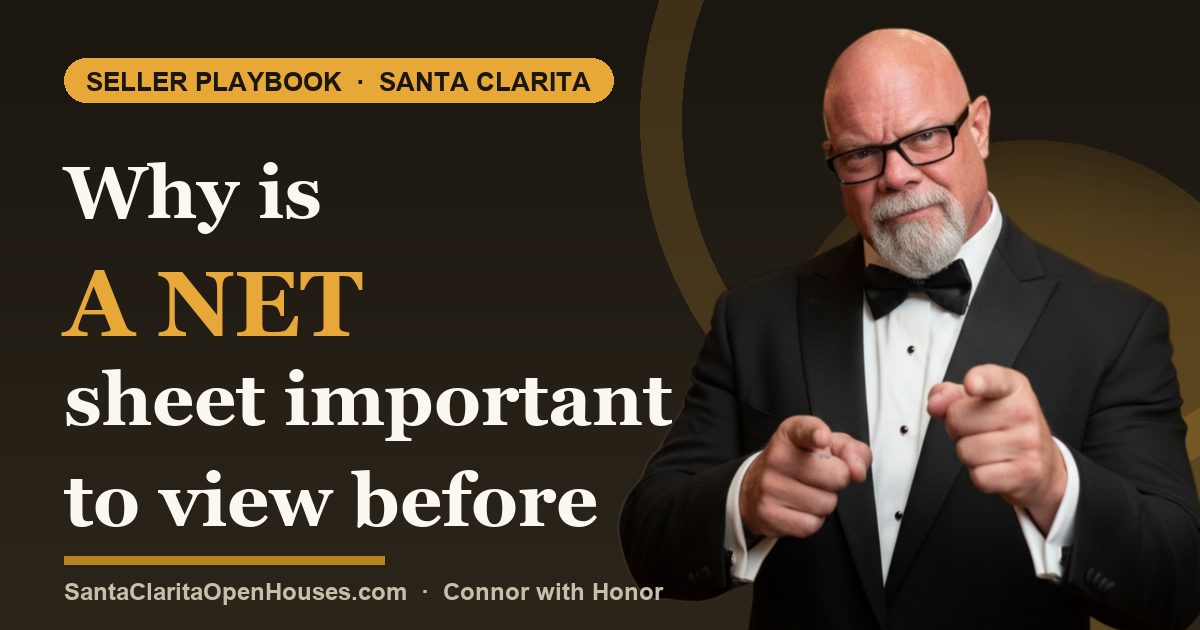 Why is a net sheet important to view before accepting any offers