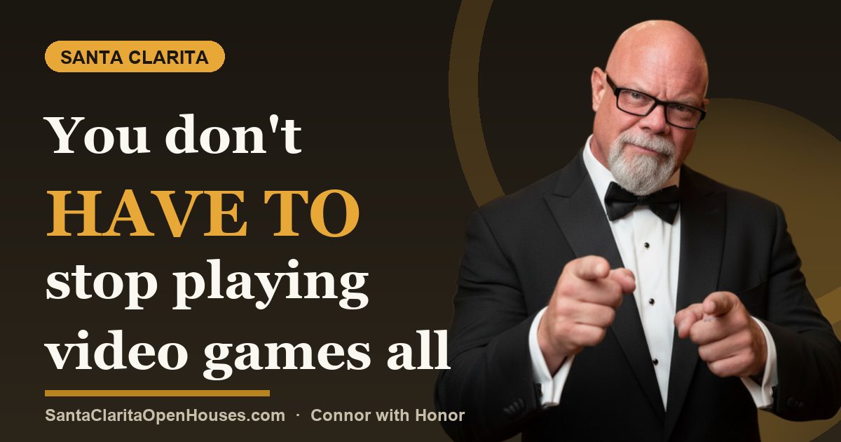 You don't have to stop playing video games all day long, but you can add another